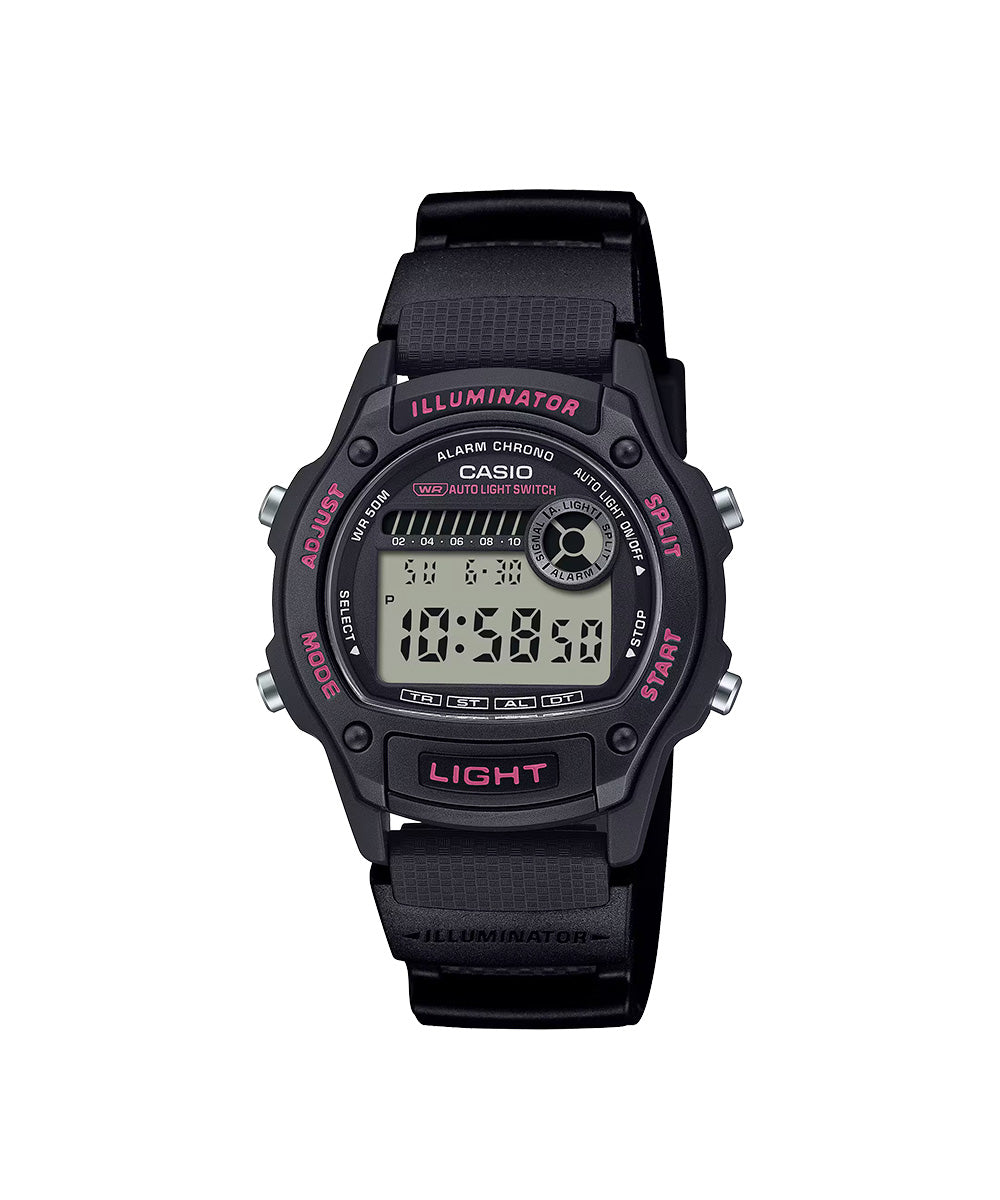 Reloj Casio W-220H-1A2V Negro