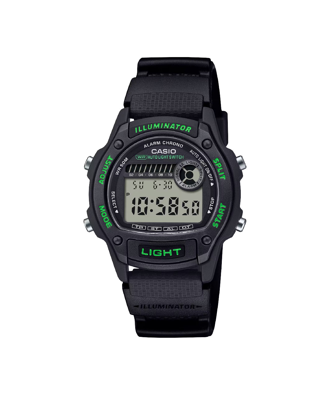 Reloj Casio W-220H-1A3V Negro