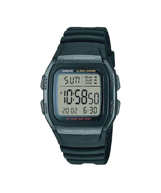 Reloj Casio W-96H-1BV Negro
