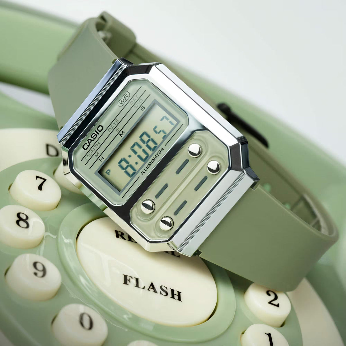 Reloj Casio Vintage A100WEF-3A Verde