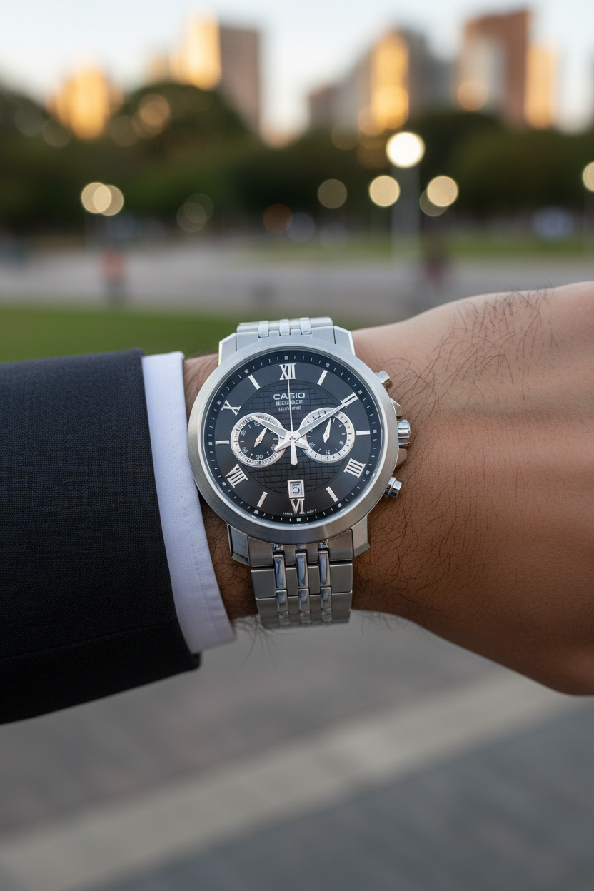 Reloj Casio BMS-500D-1A Negro