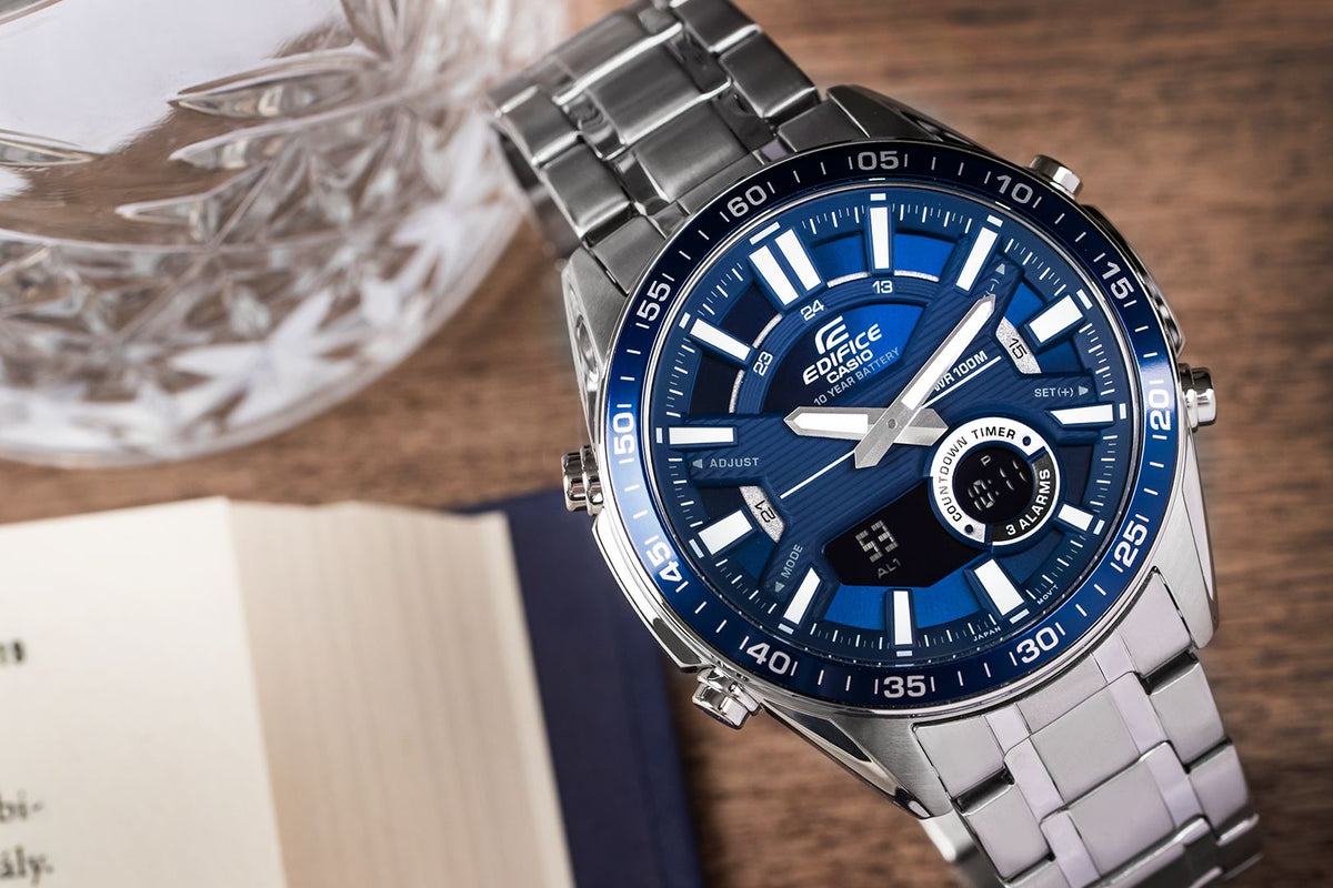 Reloj Casio Edifice EFV-C100D-2AV Azul