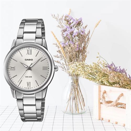 Reloj Casio LTP-1303DD-7AV Blanco