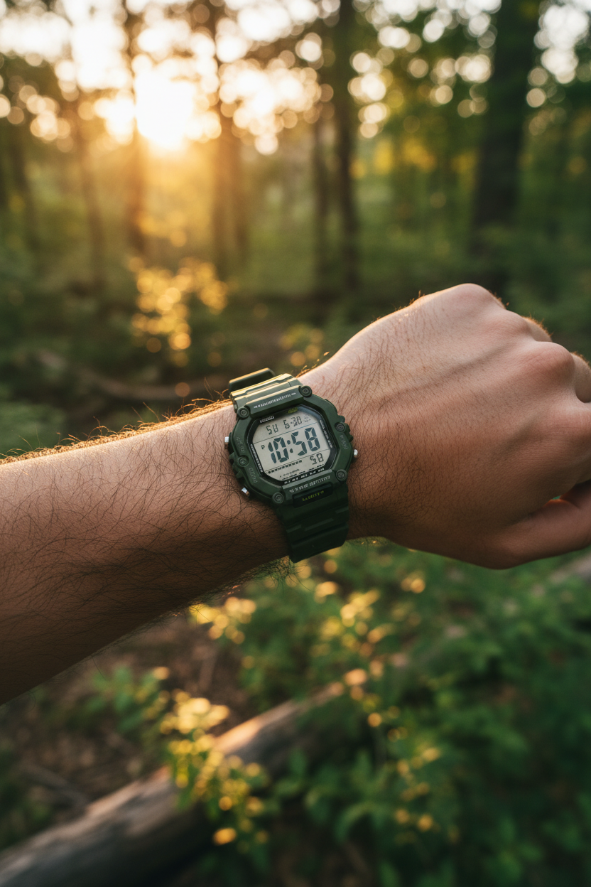 Reloj Casio AE-1600HX-3AV Verde
