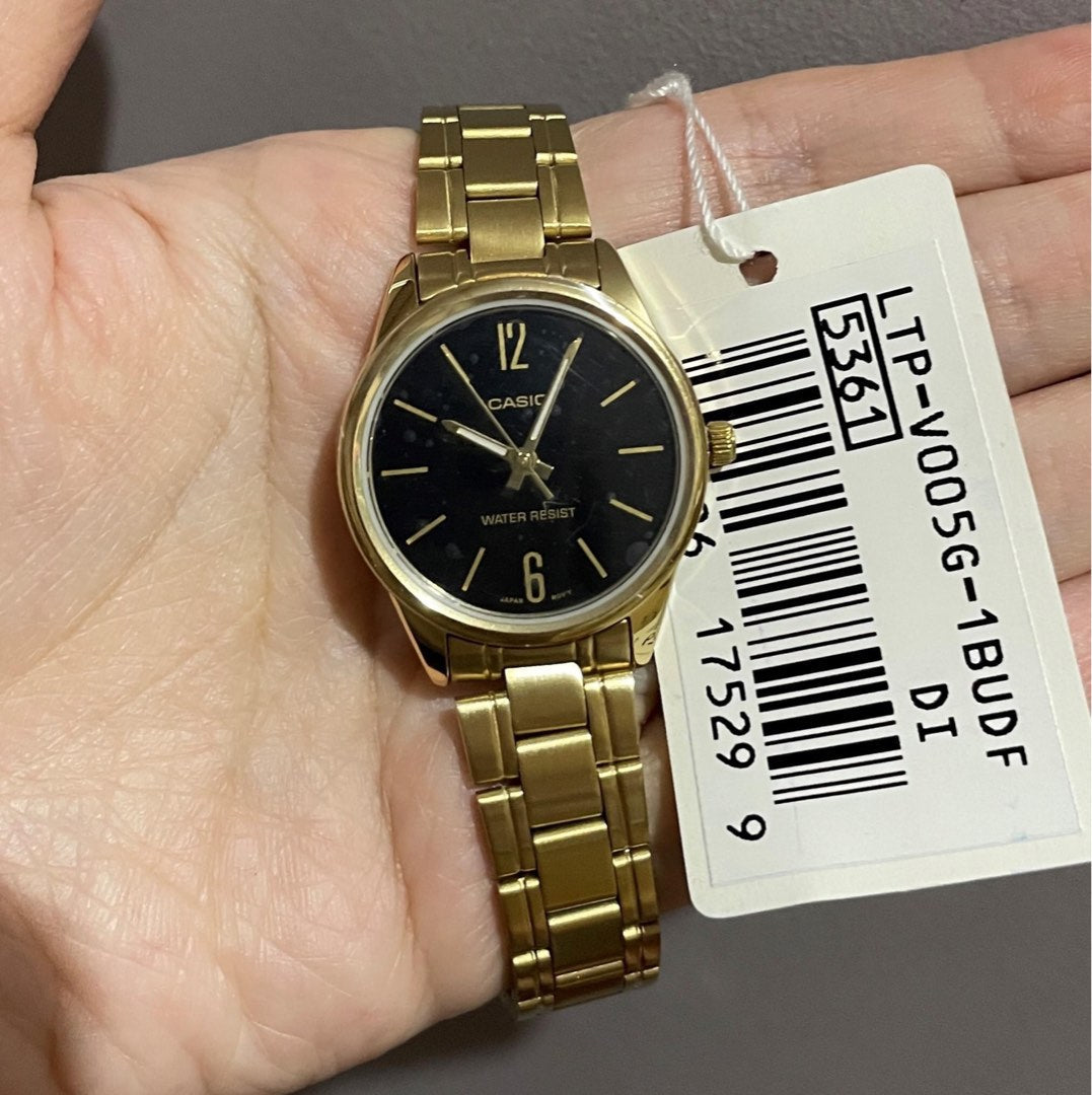 Reloj Casio LTP-V005G-1BU Negro