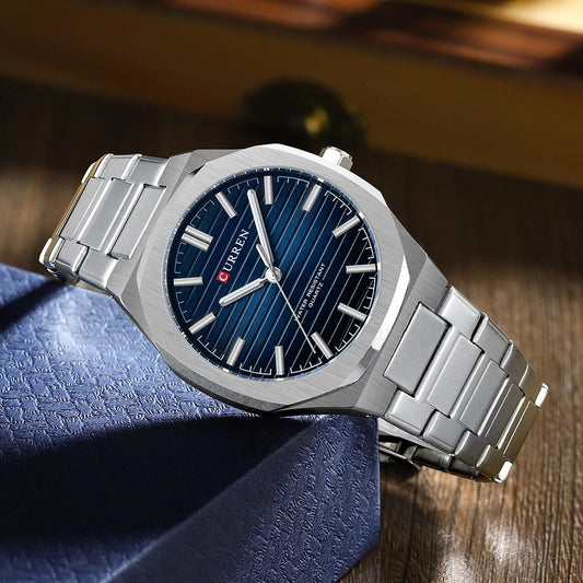 Reloj Curren 980 Plata/Azul