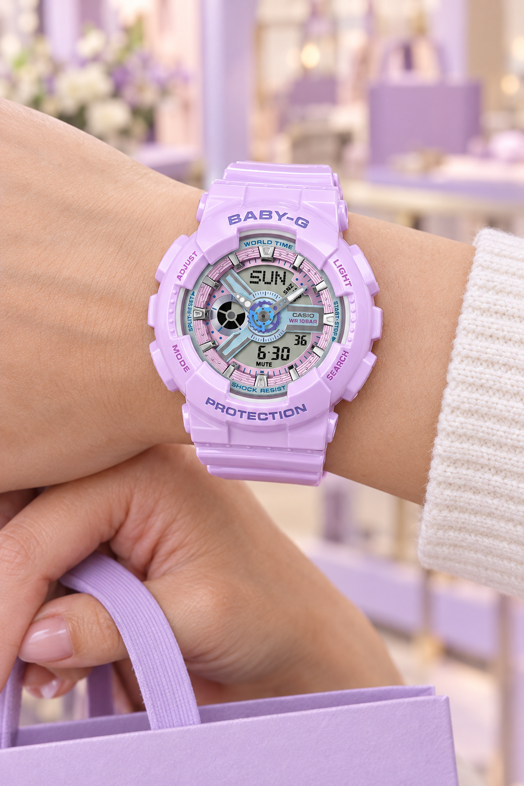 Reloj Casio Baby-G BA-110MC-6A Morado