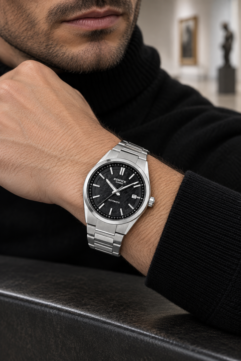 Reloj Casio Edifice EFK-110D-1A Negro