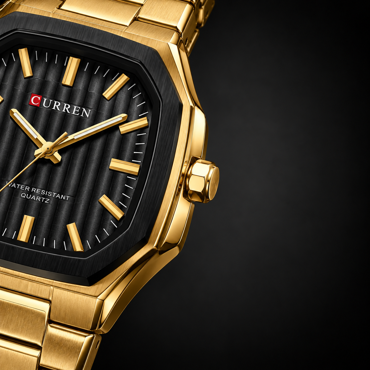 Reloj Curren 859 Dorado · detalle