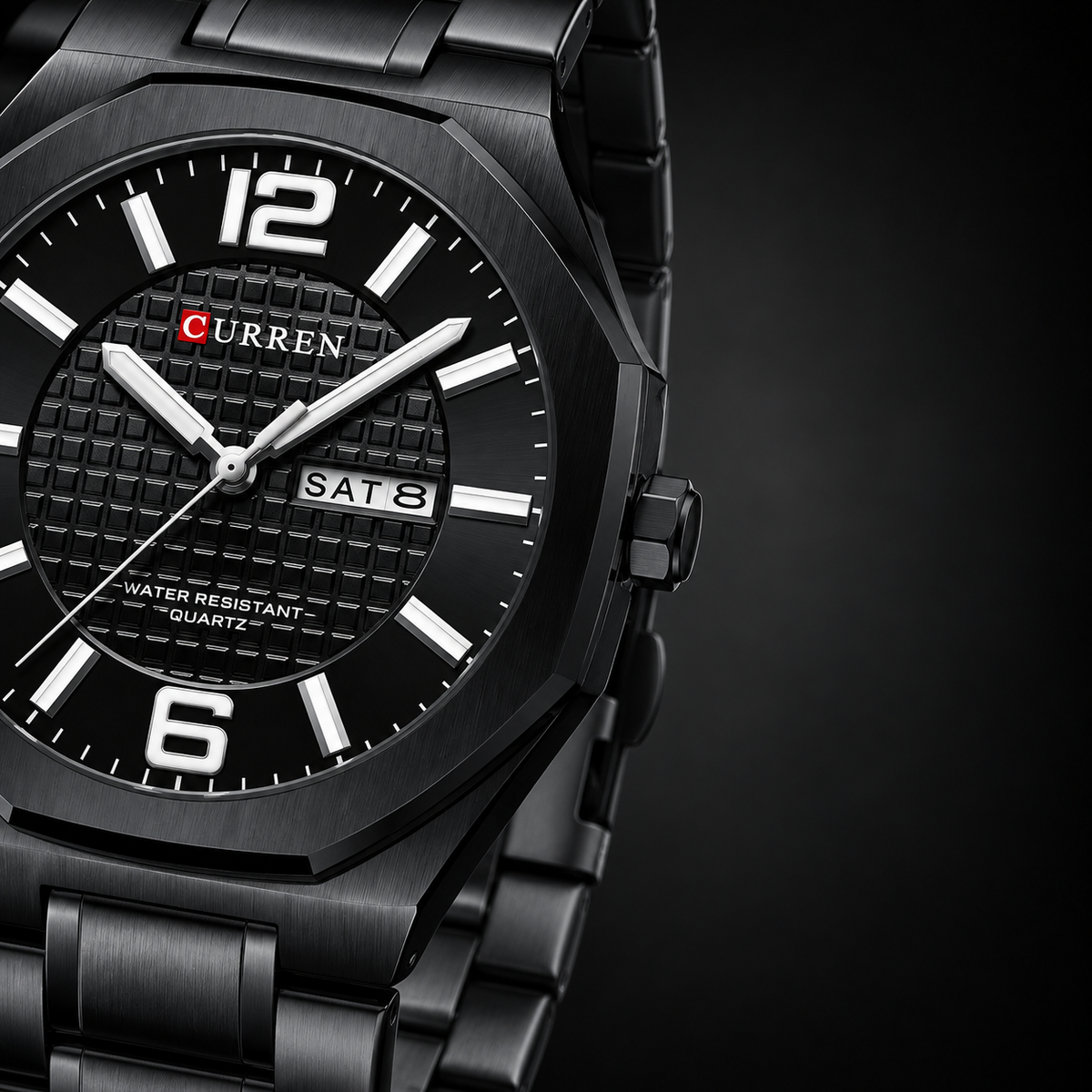 Reloj Curren Ref. 917 Negro · detalle