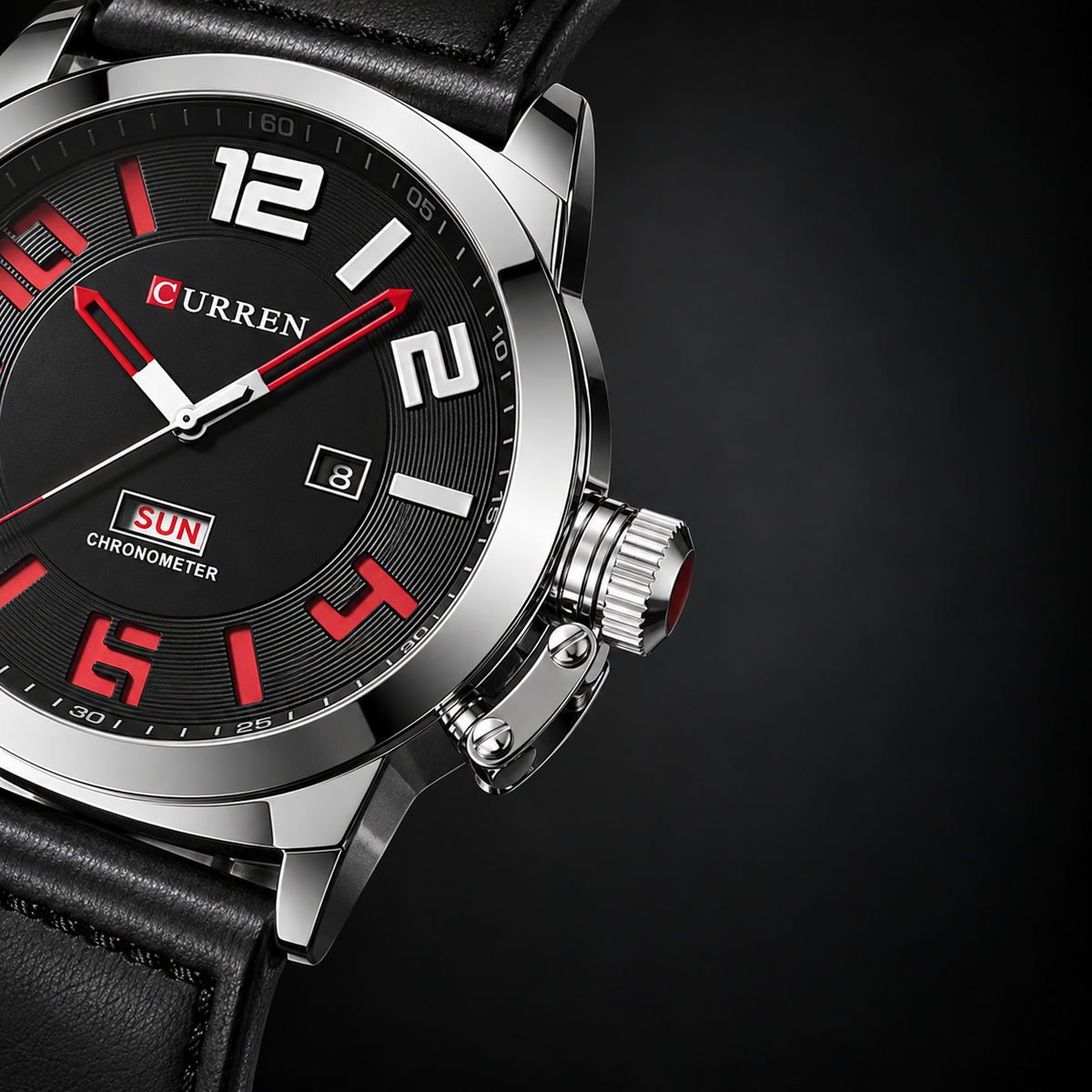 Reloj Curren 990 Negro · detalle
