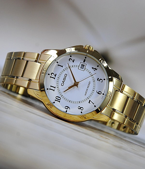 Reloj Casio MTP-V004G-7BU Blanco