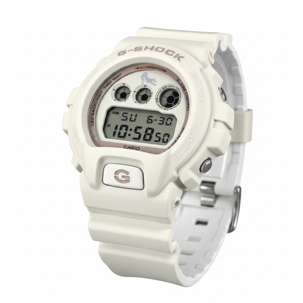 Reloj Casio G-Shock DW-6900SHB-7 Blanco