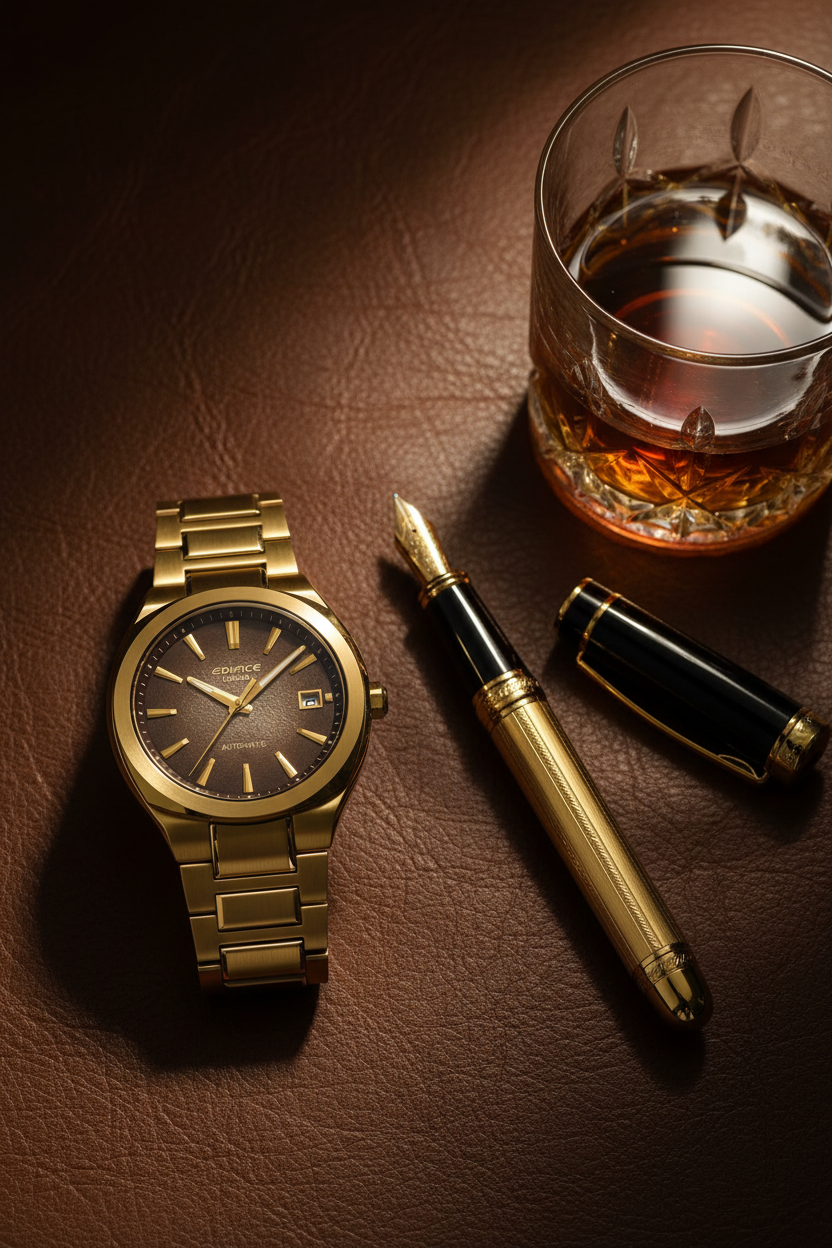 Reloj Casio Edifice EFK-200DG-5A Café