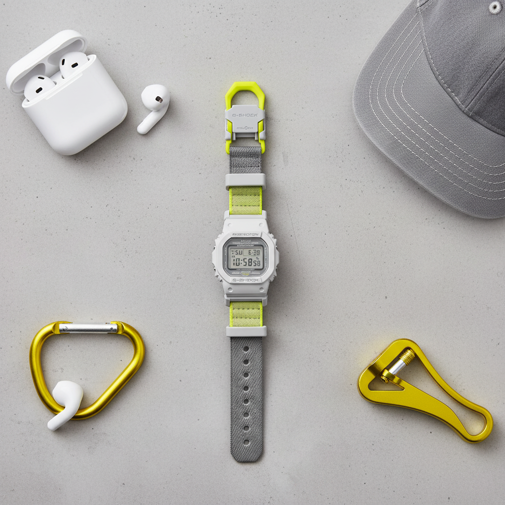 Reloj Casio G-Shock DW-5600MNC-7A8 Blanco