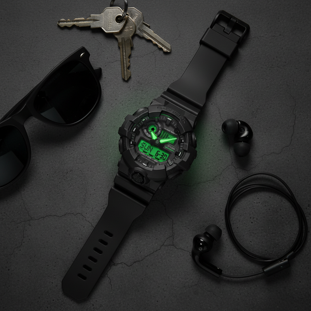 Reloj Casio G-Shock GA-700BEG-1A Negro