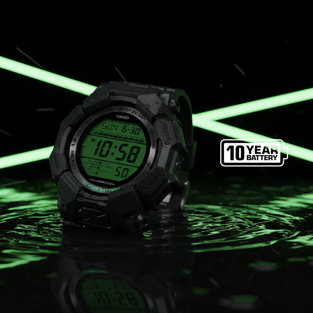 Reloj Casio G-Shock GD-010BEG-1 Negro