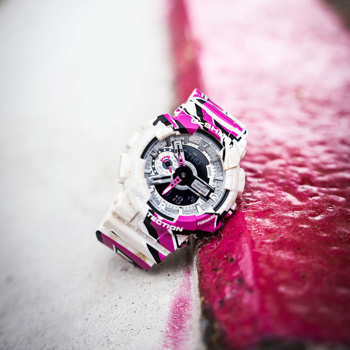 Reloj Casio G-Shock GA-110SS-1A Rosado