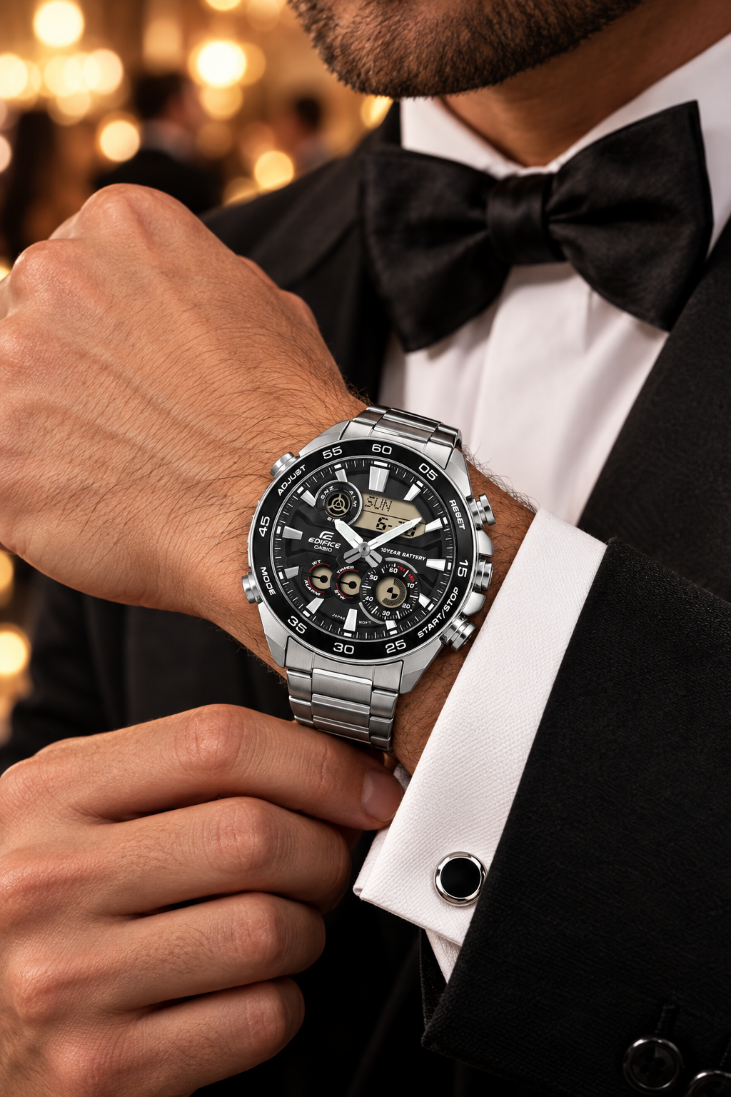 Reloj Casio Edifice ERA-130D-1A Negro