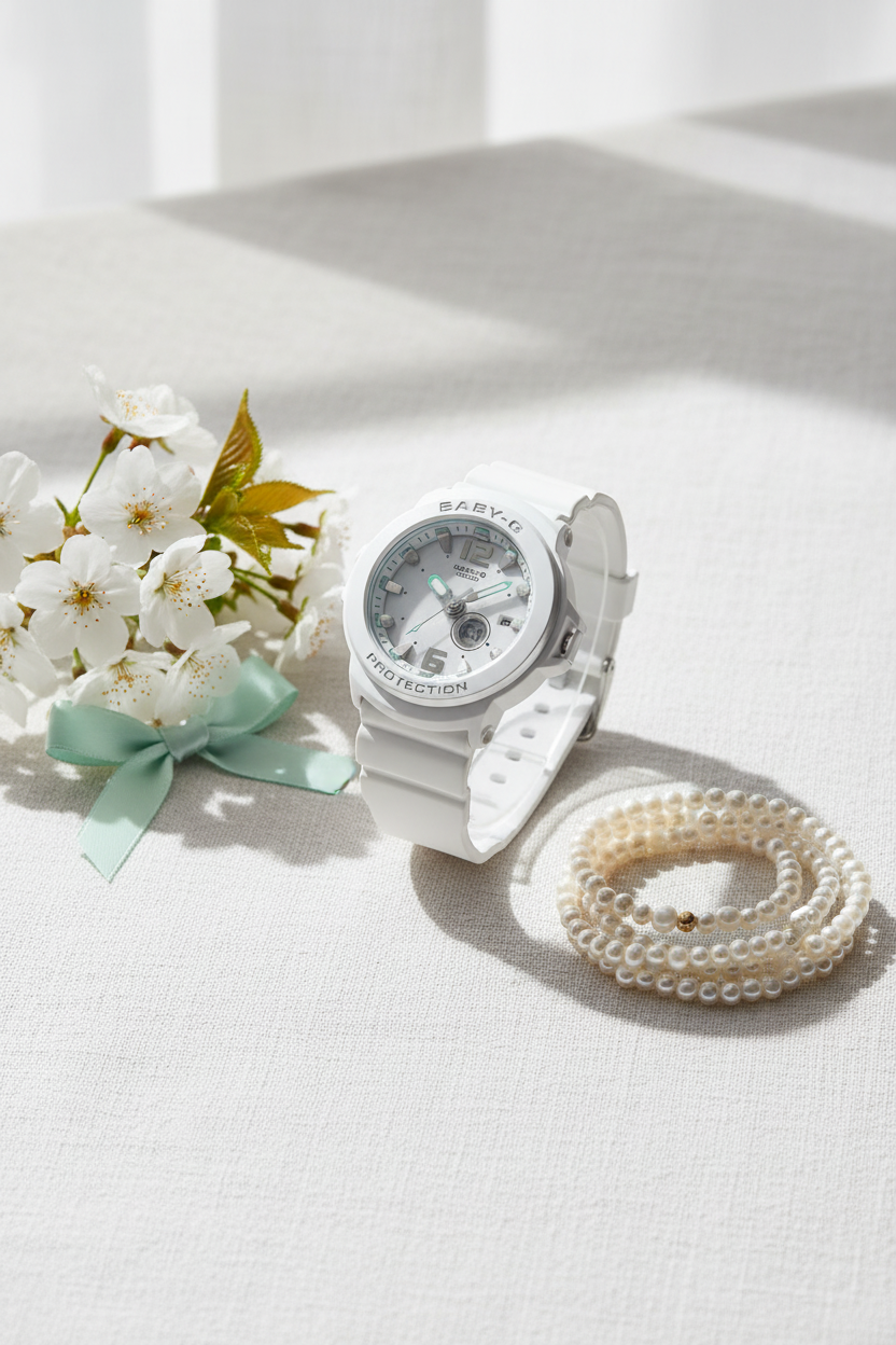 Reloj Casio Baby-G BGA-15K-7A Blanco