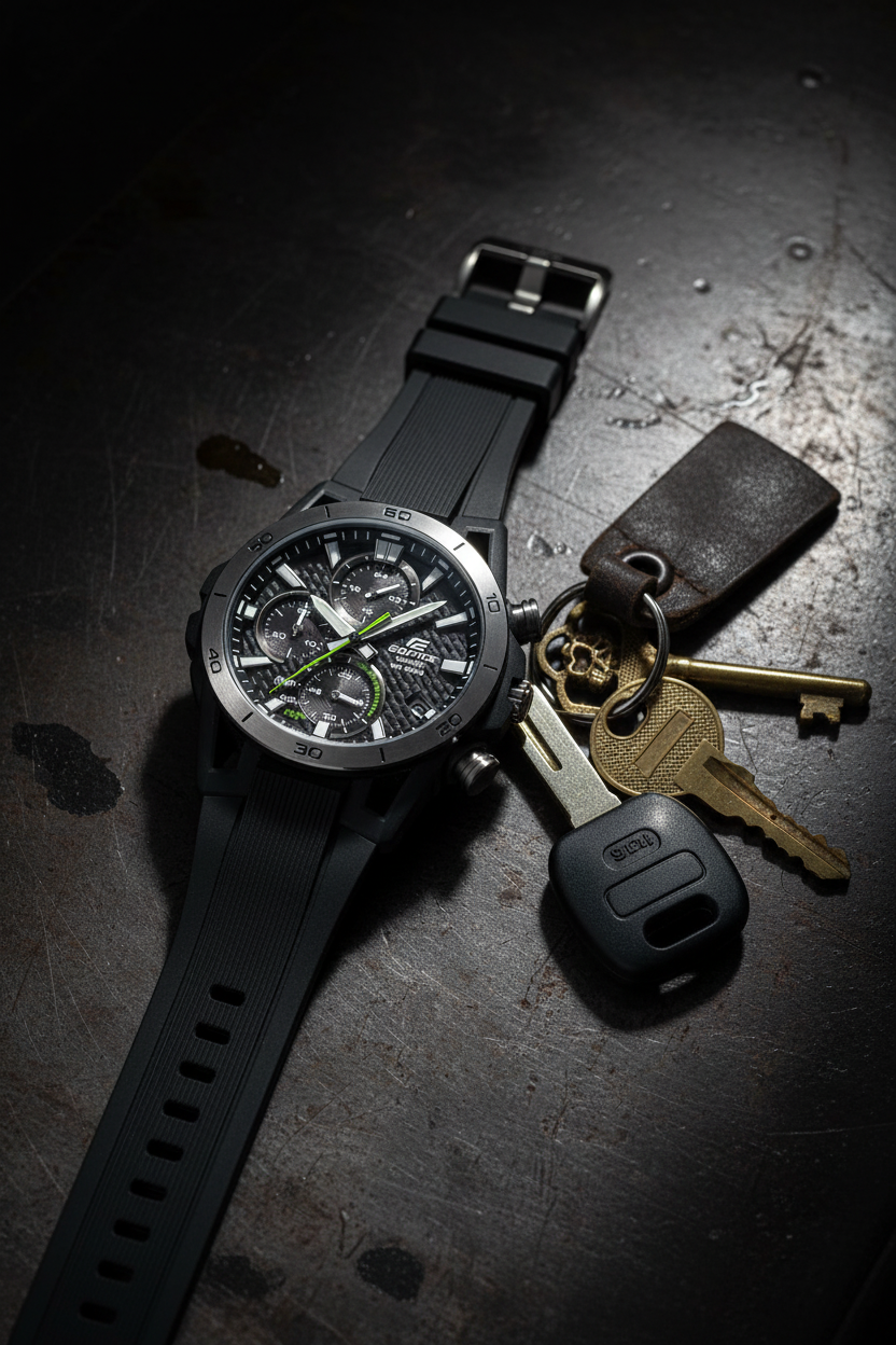 Reloj Casio Edifice EQS-960PB-1AVU Negro