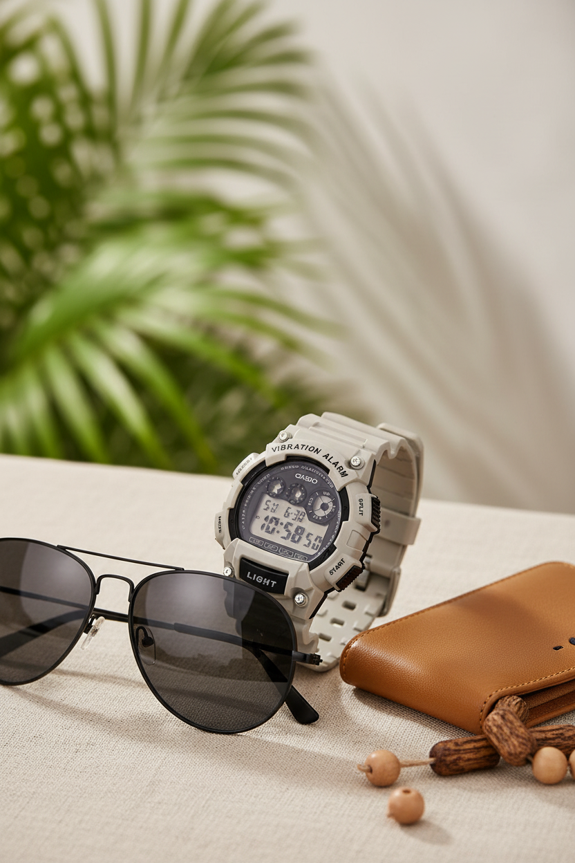 Reloj Casio W-735H-8A2V Gris