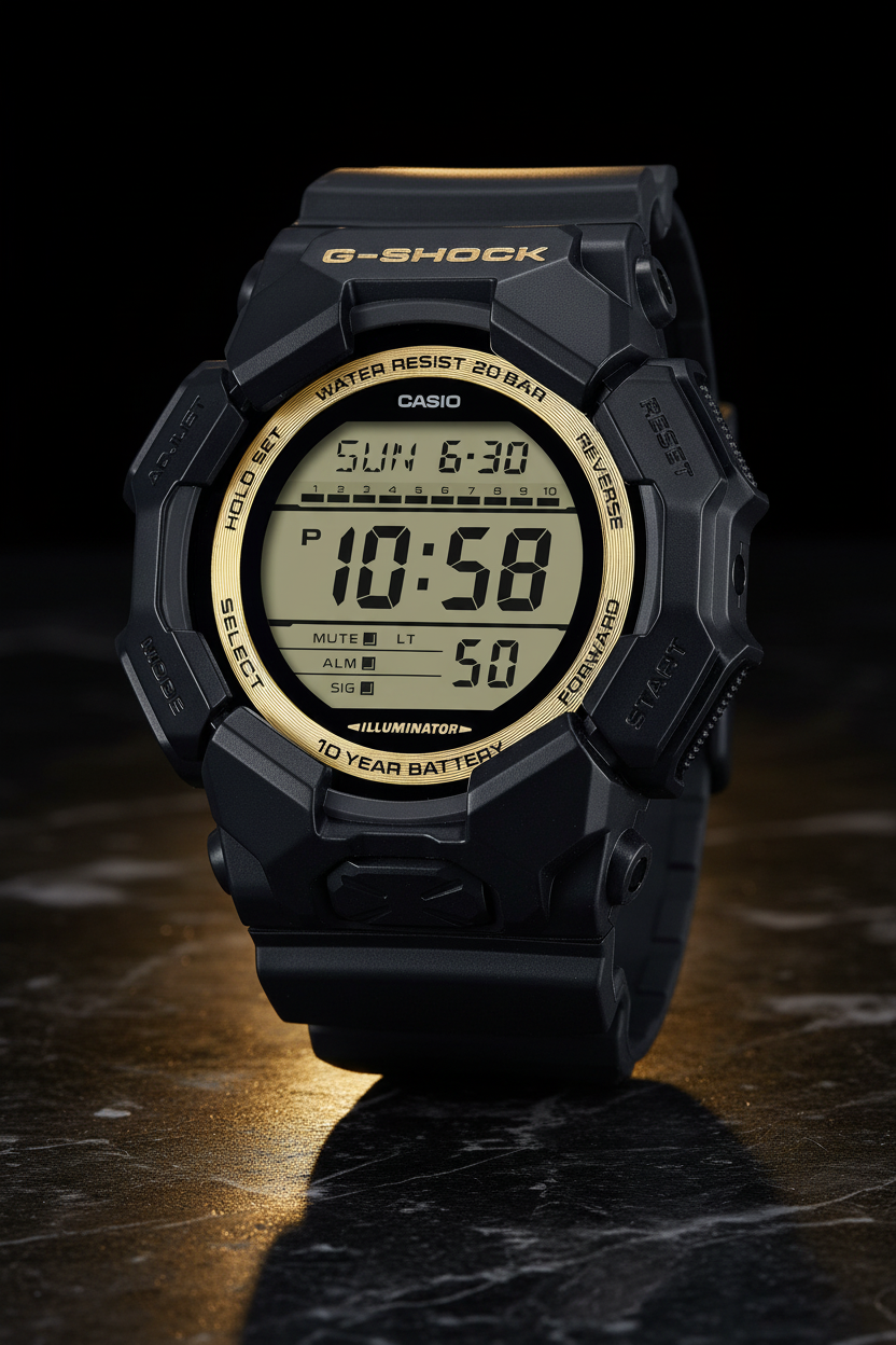 Reloj Casio G-Shock GD-010GB-1A9 Negro