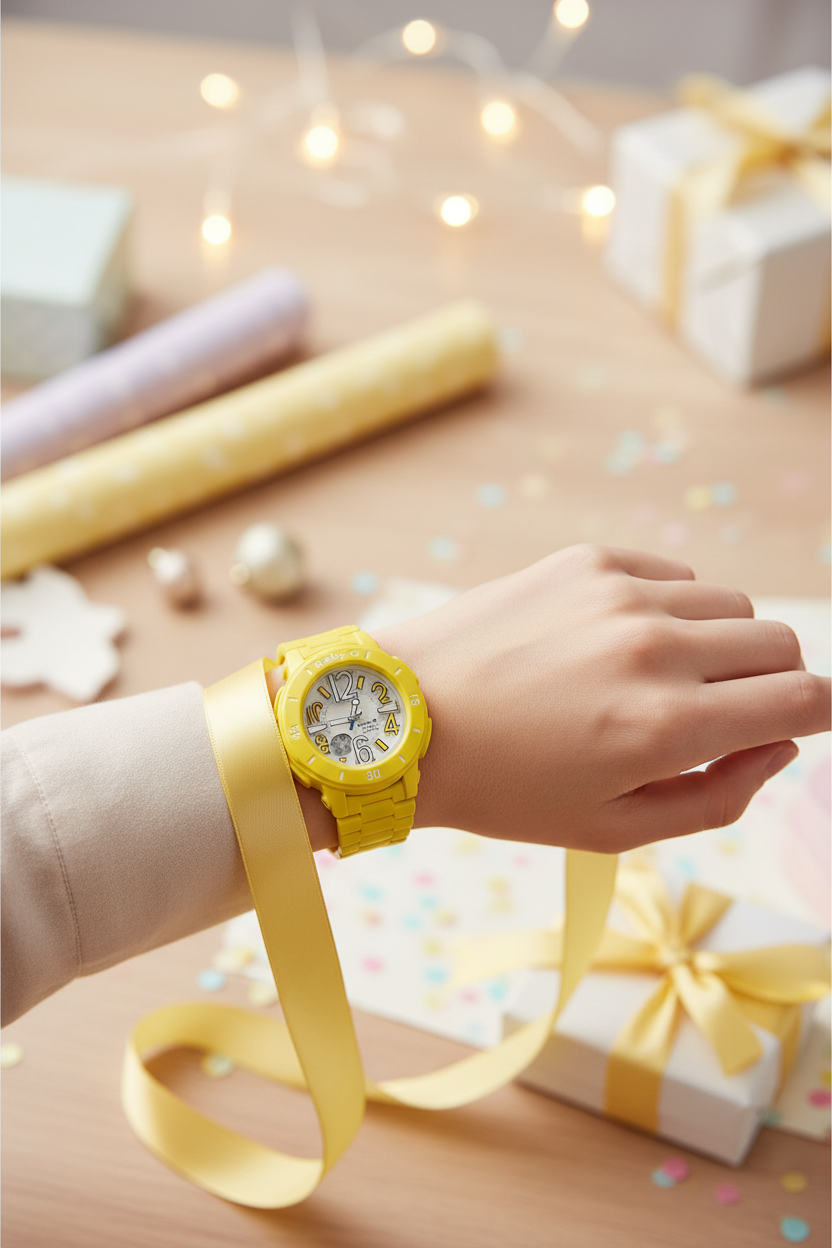 Reloj Casio Baby-G BGA-170-9B Amarilllo