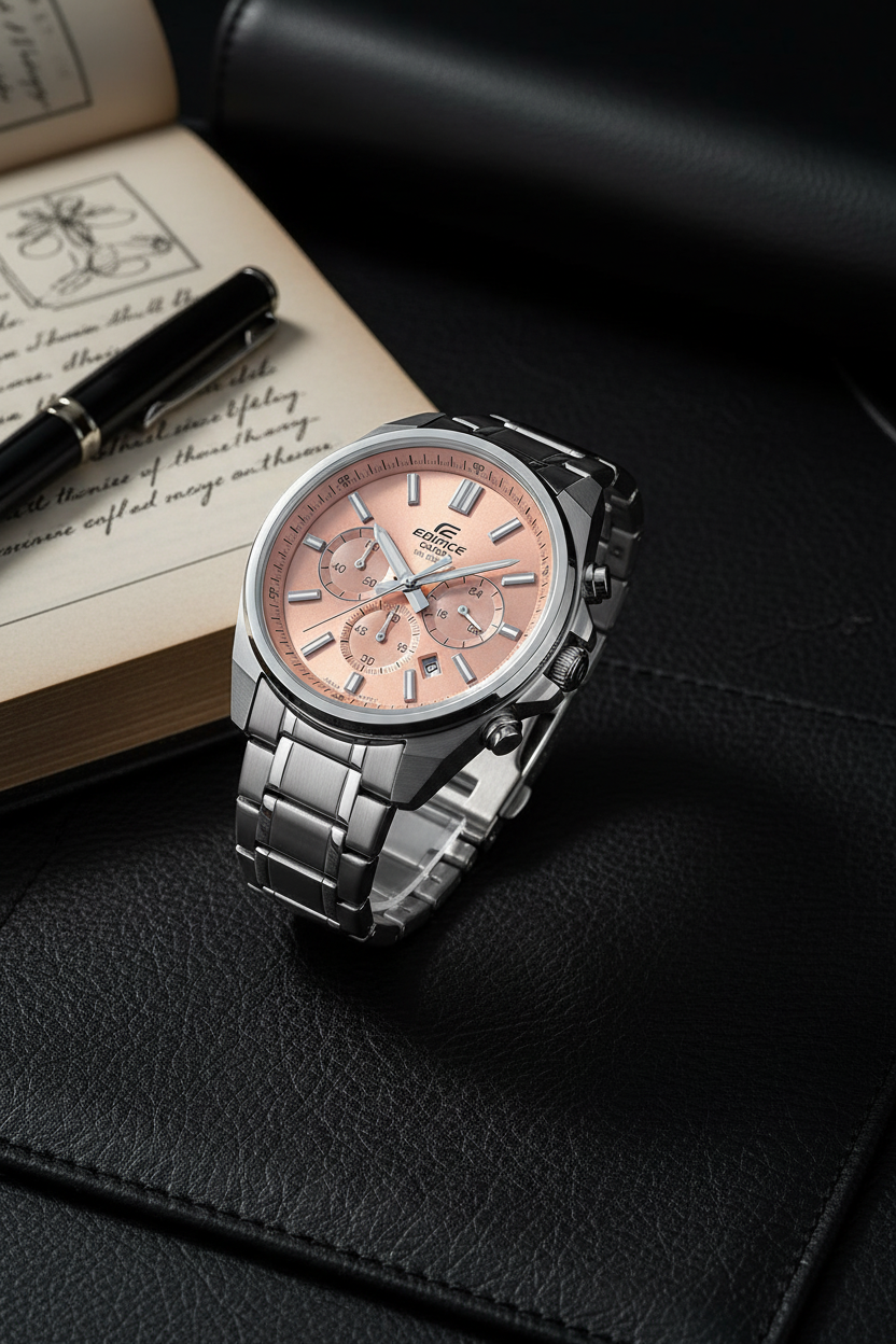 Reloj Casio Edifice EFV-650D-4AVU Rosado
