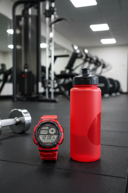 Reloj Casio AE-1000W-4AV Rojo