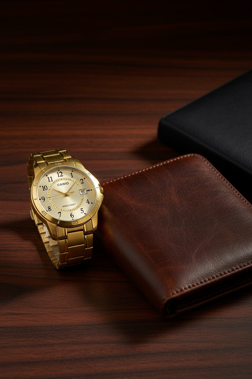 Reloj Casio MTP-V004G-9BU Dorado
