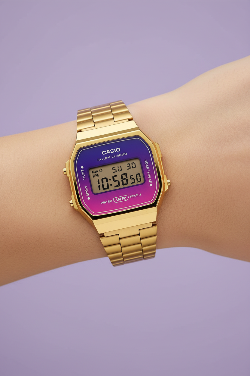 Reloj Casio Vintage A168WERG-2A Dorado