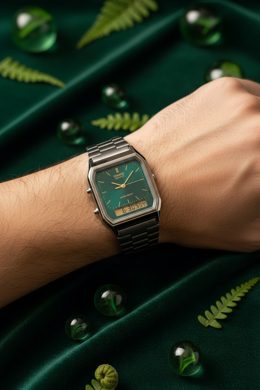 Reloj Casio Vintage AQ-230EGG-3A Verde