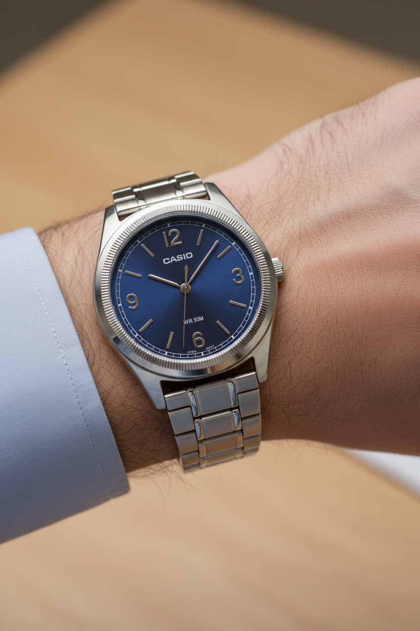 Reloj Casio MTP-B210D-2A2V Azul