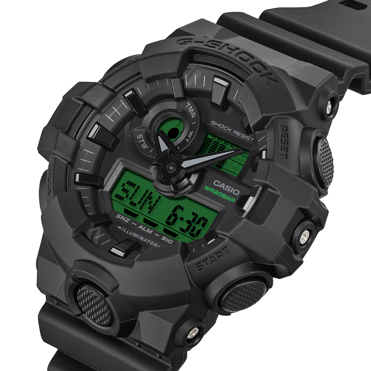 Reloj Casio G-Shock GA-700BEG-1A Negro