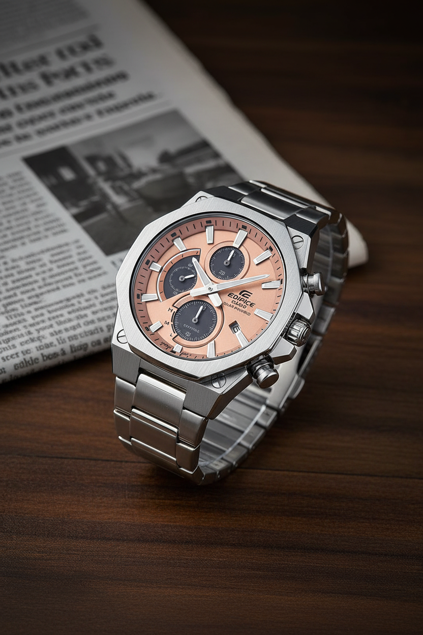 Reloj Casio Edifice EFS-S570D-5AU Plateado