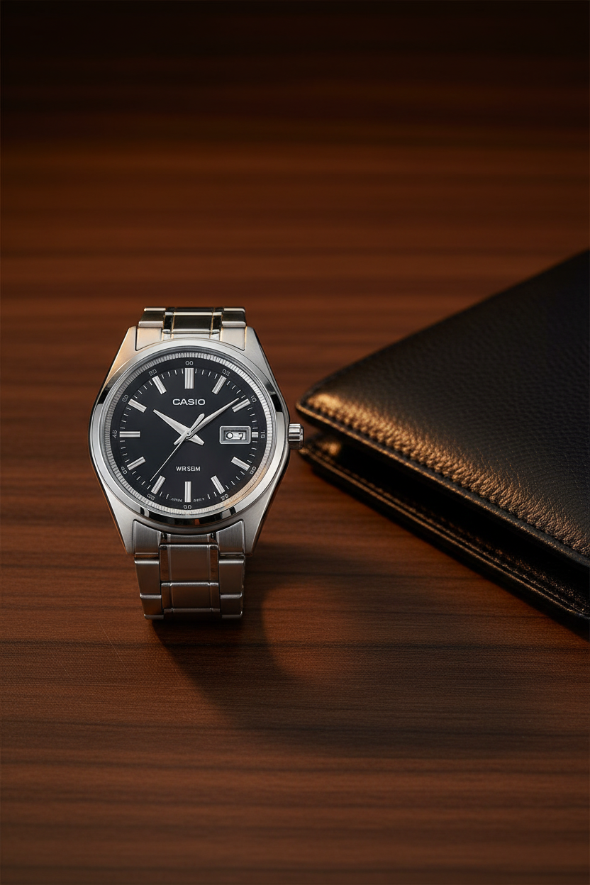 Reloj Casio MTP-B180D-1A1V Negro