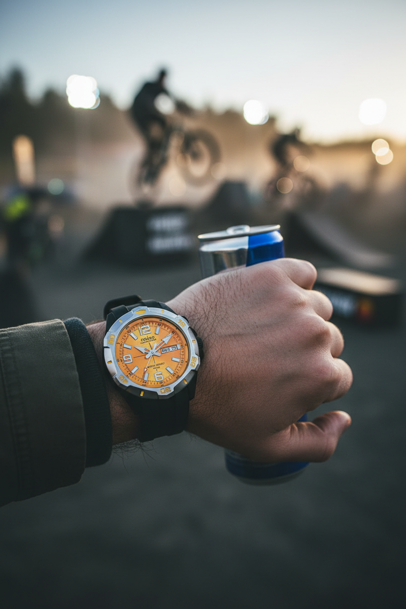 Reloj Casio MTD-1082-9AV Amarillo