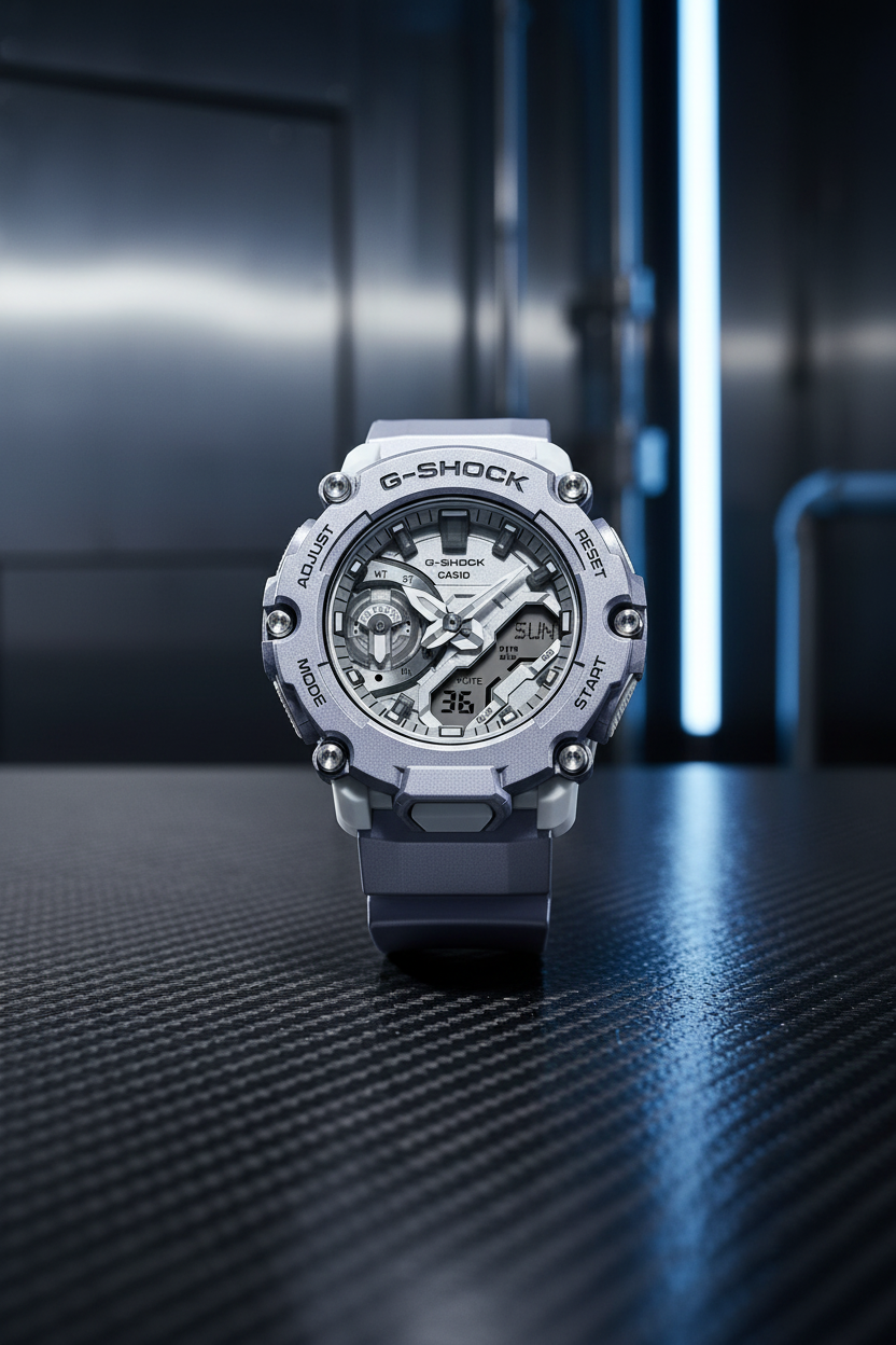 Reloj Casio G-Shock GA-2200FF-8A Plateado