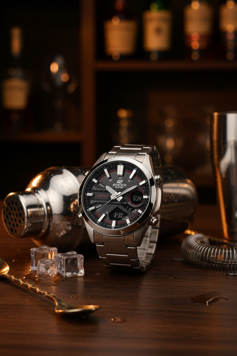 Reloj Casio Edifice EFV-C120D-1A4 Negro