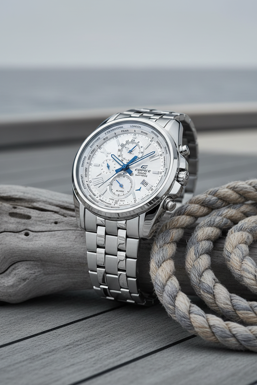 Reloj Casio Edifice EFB-301JD-7A Blanco