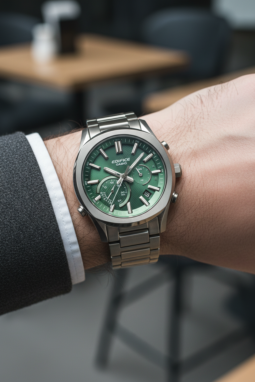 Reloj Casio Edifice EQB-1300DC-3A Verde