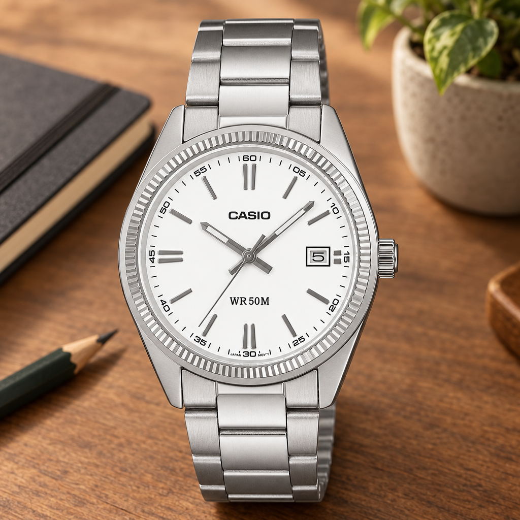 Reloj Casio UTP-1302PD-7AV Blanco