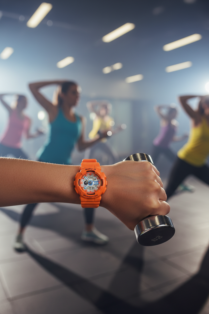Reloj Casio Baby-G BA-110SN-4A Naranja