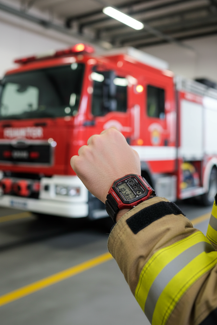 Reloj Casio AE-1300WH-4AV Rojo