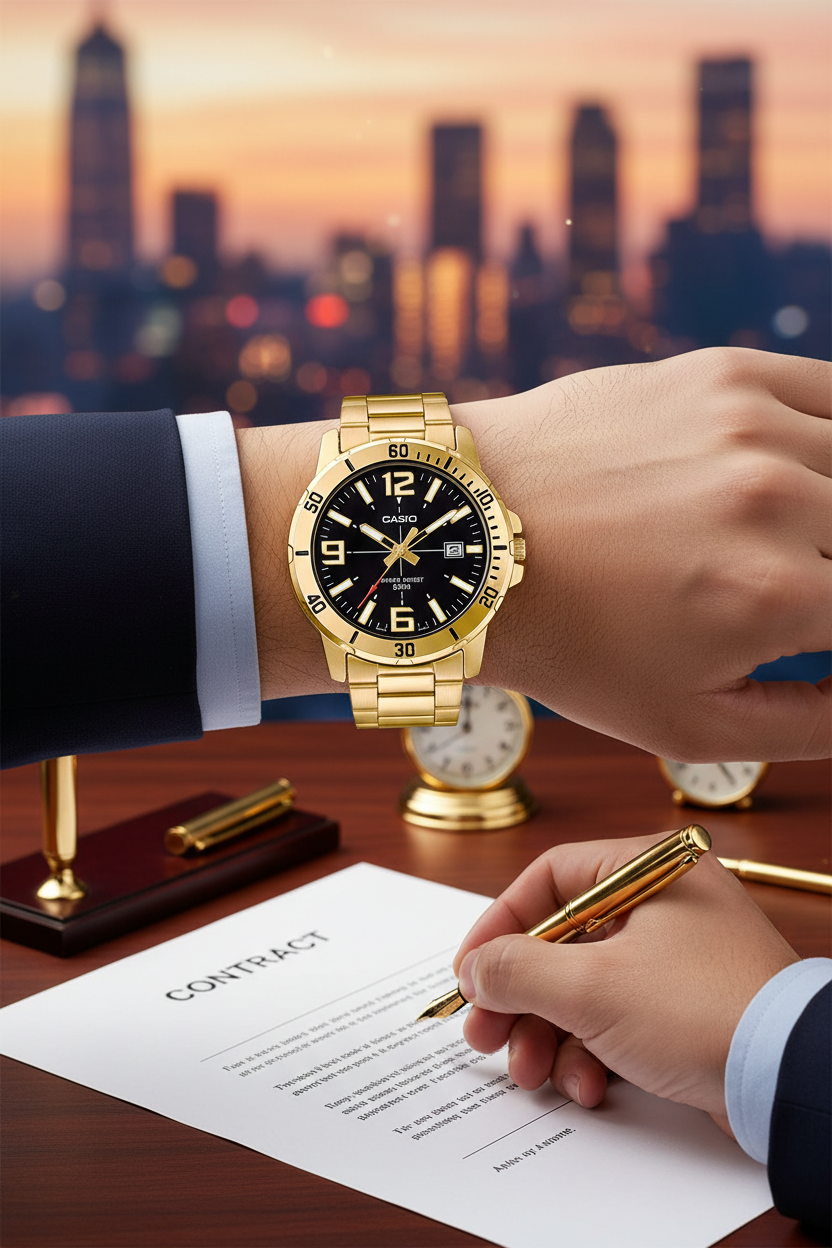 Reloj Casio MTP-VD01G-1BVU Dorado