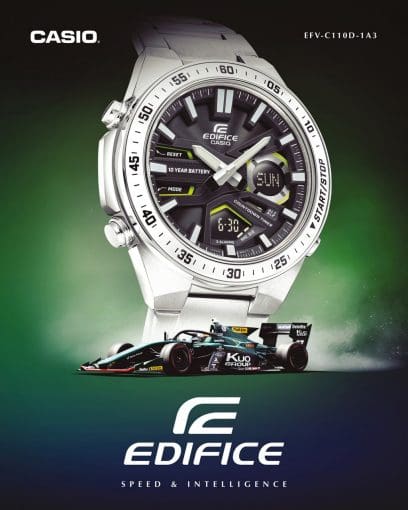 Reloj Casio Edifice EFV-C110D-1A3V Plateado
