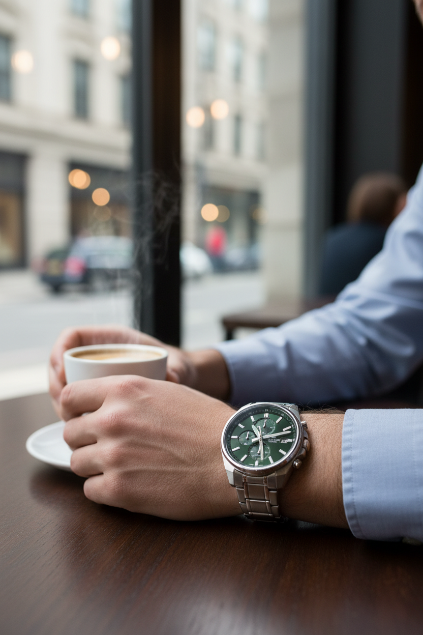 Reloj Casio Edifice EFV-610D-3CVU Verde