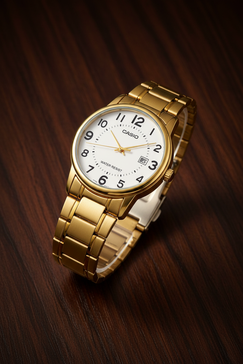 Reloj Casio MTP-V002G-7B2U Dorado