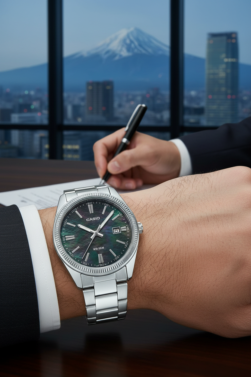 Reloj Casio MTP-1302DS-1AV Plateado